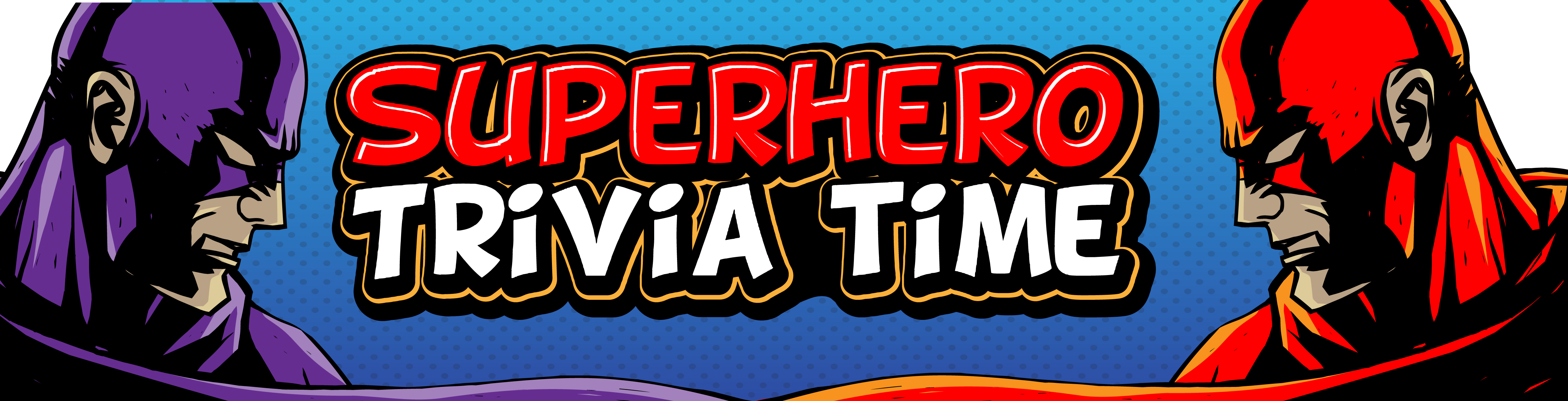 Superhero Trivia Time logo